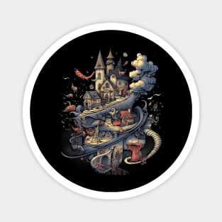 Another award-winning design - This one has a Castle on it Magnet